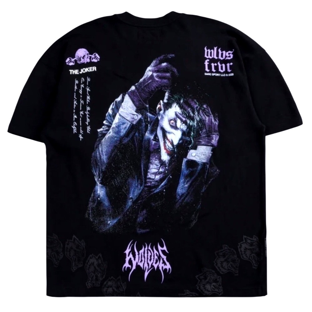 Darc Sport Batma VS Joker Side By Side‎ Premium Tee Size Large